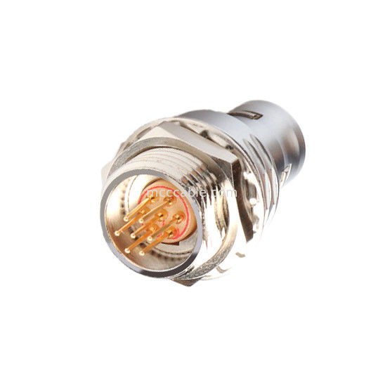 کانکتور دایره ای T9 7Pin فلک نوت ثابت کانکتور تجهیزات هوافضا پزشکی نظامی ثابت