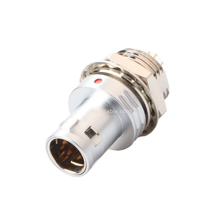 کانکتور دایره ای T9 7Pin فلک نوت ثابت کانکتور تجهیزات هوافضا پزشکی نظامی ثابت