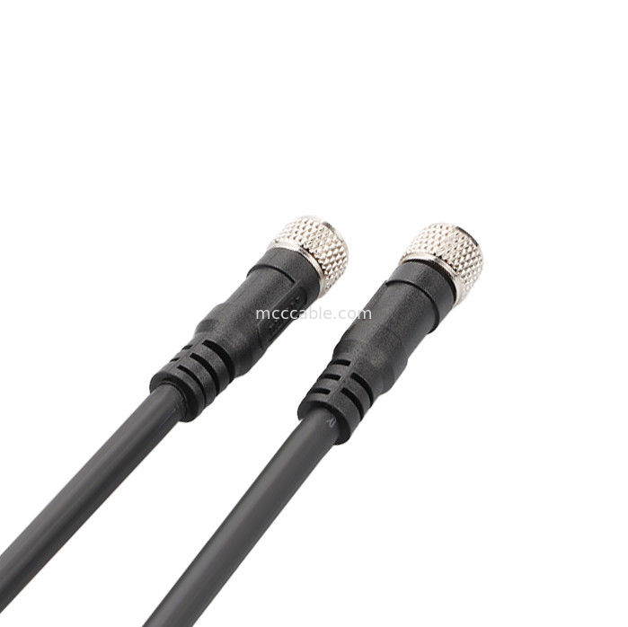 کانکتور صنعتی M8 تزریق قالب دایره ای ضد آب کانکتور مرد زن 6 پین