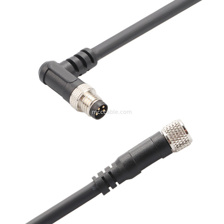 کانکتور صنعتی M8 تزریق قالب دایره ای ضد آب کانکتور مرد زن 6 پین