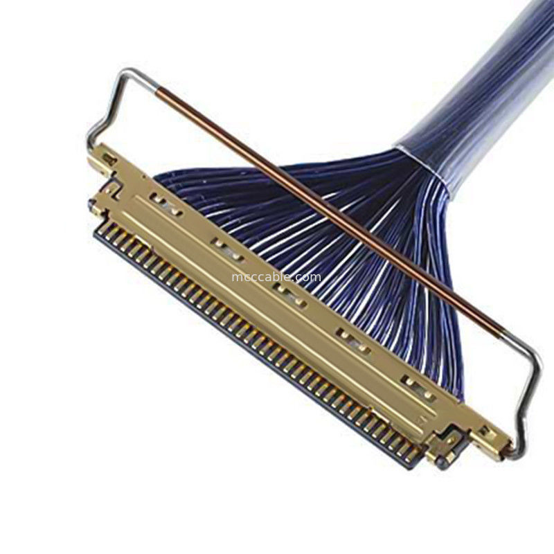 20453 20454 20455-240T A40E-76 2574 2576-0402 کابل کواکسیال 0.4 میلی متری پیچ نوع جفت گیری افقی میکرو کواکسیا