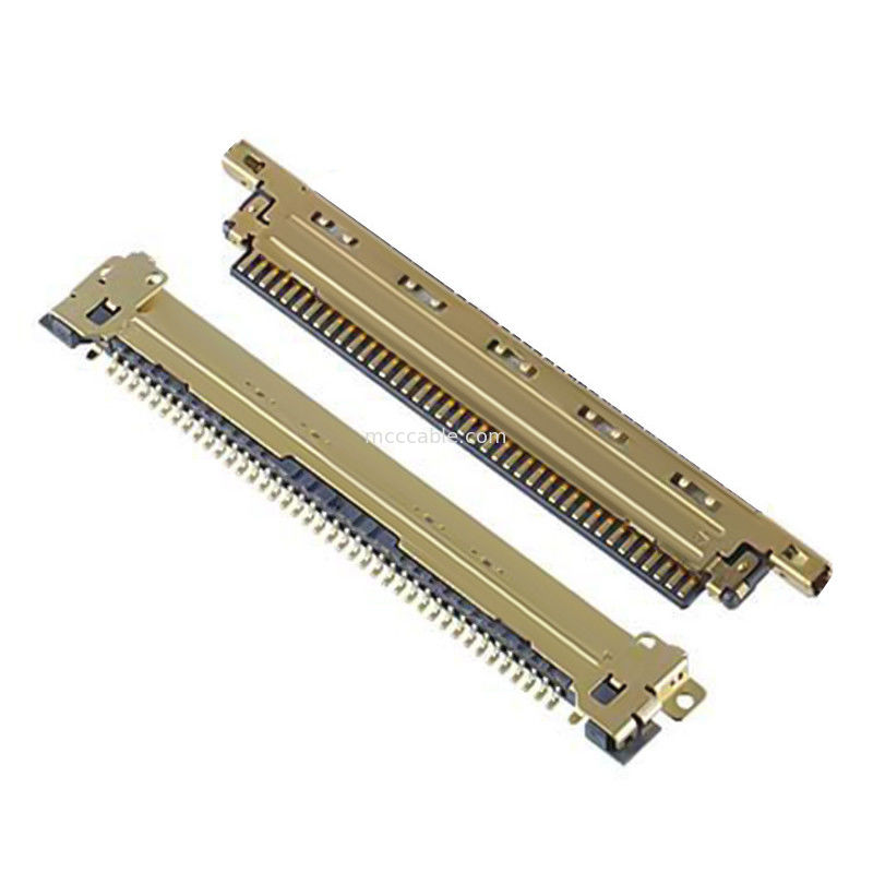 20453 20454 20455-240T A40E-76 2574 2576-0402 کابل کواکسیال 0.4 میلی متری پیچ نوع جفت گیری افقی میکرو کواکسیا