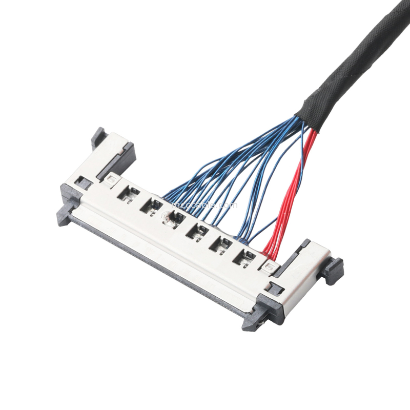 LVDS CABLE اتصال میکرو کواکسیال 20453-230T-03 به FI-RE51CL 51Pدر 0.5mm pitch