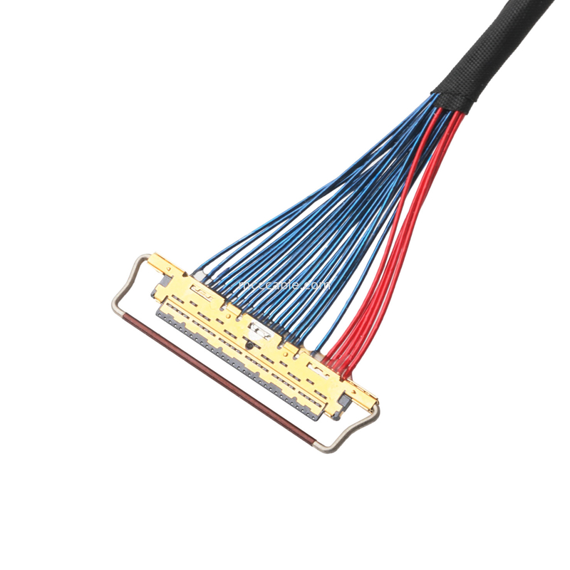 LVDS CABLE اتصال میکرو کواکسیال 20453-230T-03 به FI-RE51CL 51Pدر 0.5mm pitch
