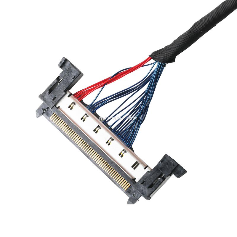 LVDS CABLE اتصال میکرو کواکسیال 20453-230T-03 به FI-RE51CL 51Pدر 0.5mm pitch