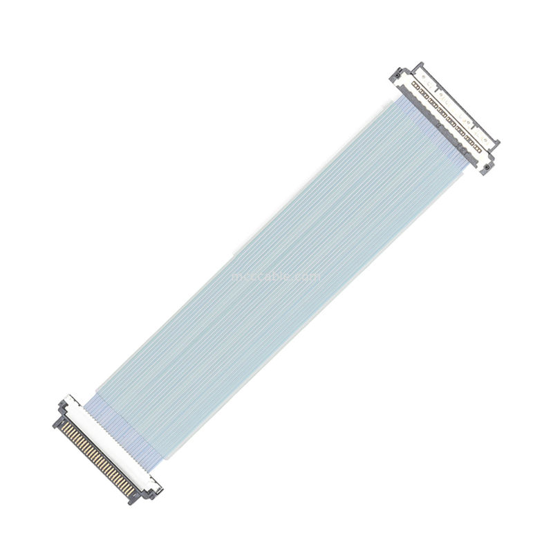 1 to 1 USL20-30SS-012-BH 0.4mm Pitch Customized heat resistant tape Coaxial Cable Connector