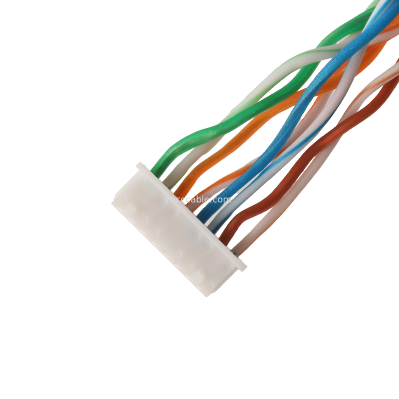 IP67 کانکتور دایره ای 8 پین ضد آب SA812/S8S با کابل CAT5e برای سیستم های دوربین