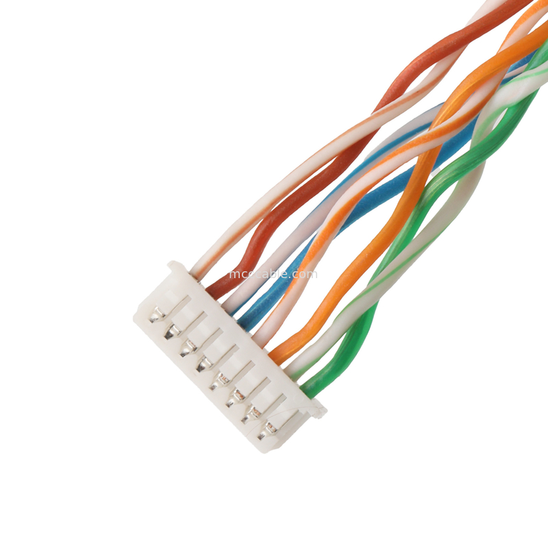 IP67 کانکتور دایره ای 8 پین ضد آب SA812/S8S با کابل CAT5e برای سیستم های دوربین