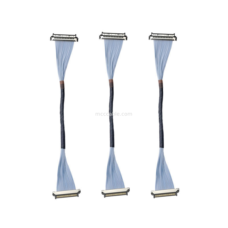 کابل کواکسیال میکرو USL20-30SS-015B آماده برای آینده با کانکتور 0.4 میلی‌متری برای دوربین‌های محاسباتی لبه هوش مصنوعی