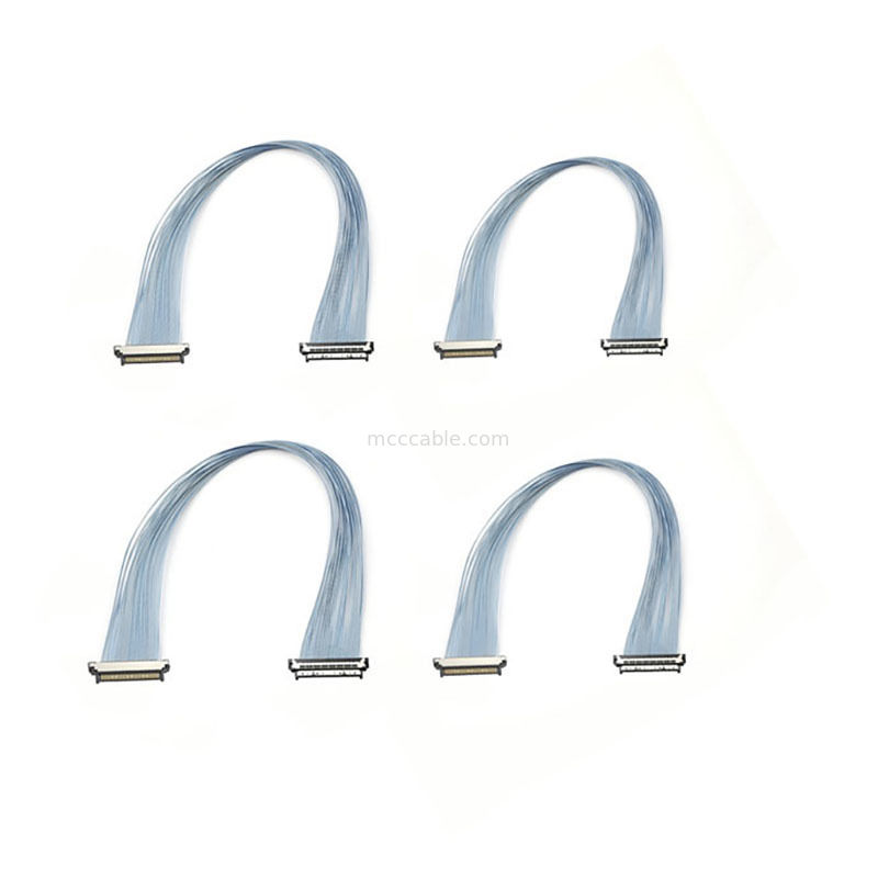 مکانیسم قفل منحصر به فرد کابل میکرو کواکسیال 0.4mm USL20-30SS-030C برای سیستم های گیمبال دوربین