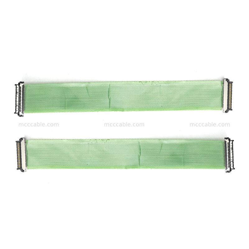 کابل کواکسیال میکرو 0.4 میلی‌متری USL20-30SS-020CH مقاوم در برابر سوخت برای سیستم‌های ADAS و LiDAR خودرو