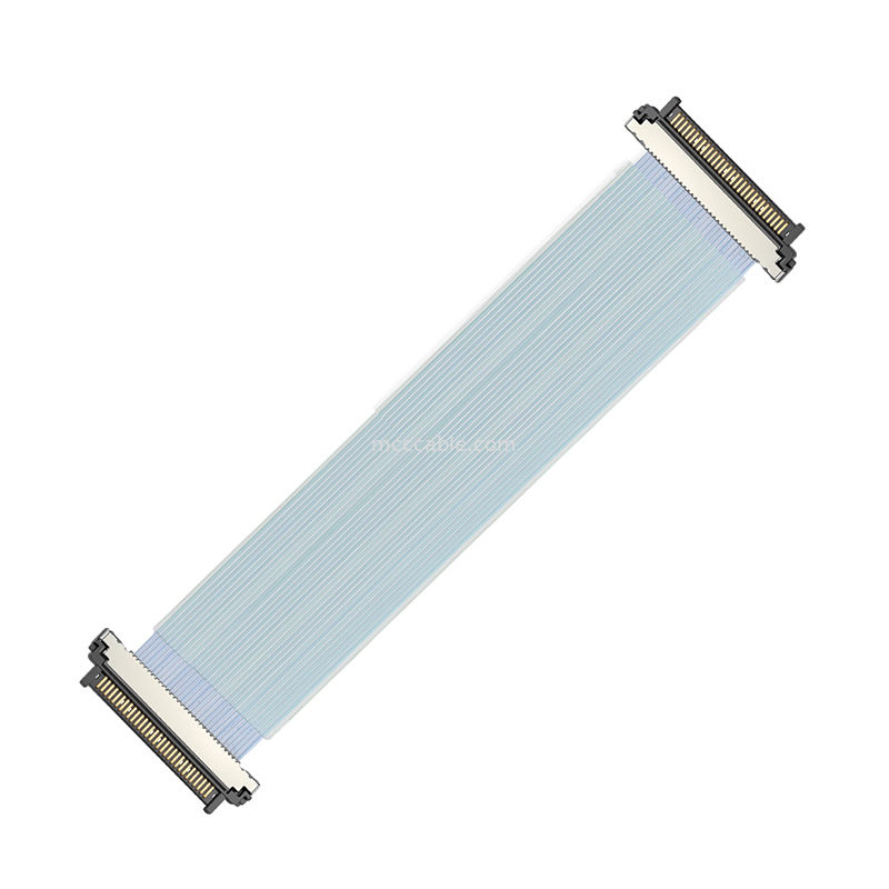 USL20-30SS-045CH 0.4mm Micro Coax Cable Assembly PCIe Gen5- سازگار با ماژول های پردازش AI Edge