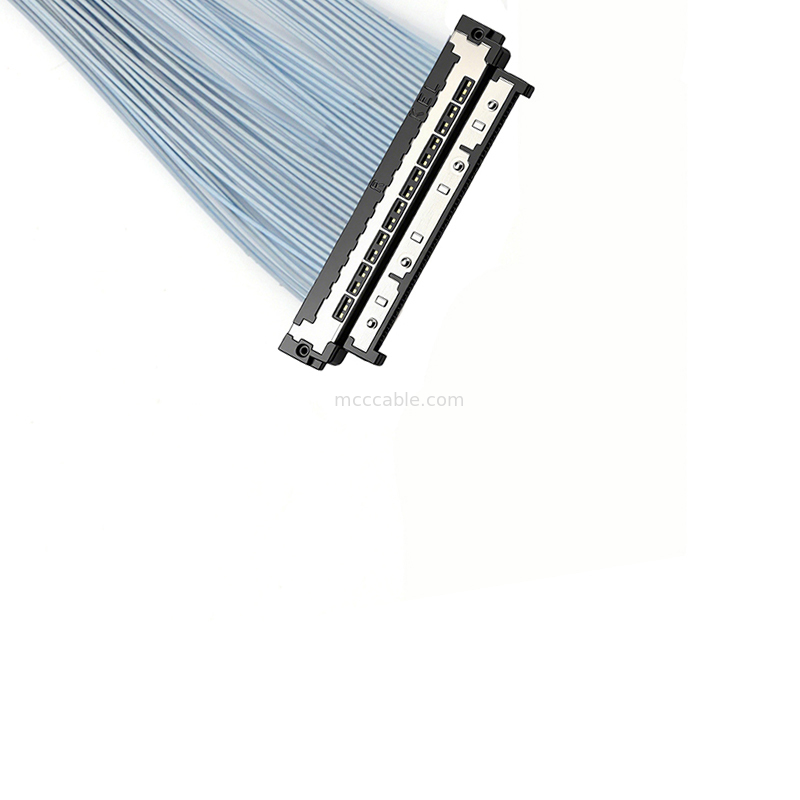 0.4mm انتقال ویدئوی Ultra-HD USL20-30SS-016B کابل کواکسیال میکرو پشتیبانی از سیستم های دوربین 4K@60fps