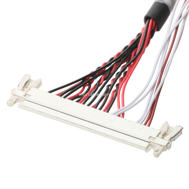 مجموعه کابل LVDS با فاصله پین 1.0 میلی‌متر تا 1.25 میلی‌متر - اتصال نمایشگر LCD UL1571 28AWG