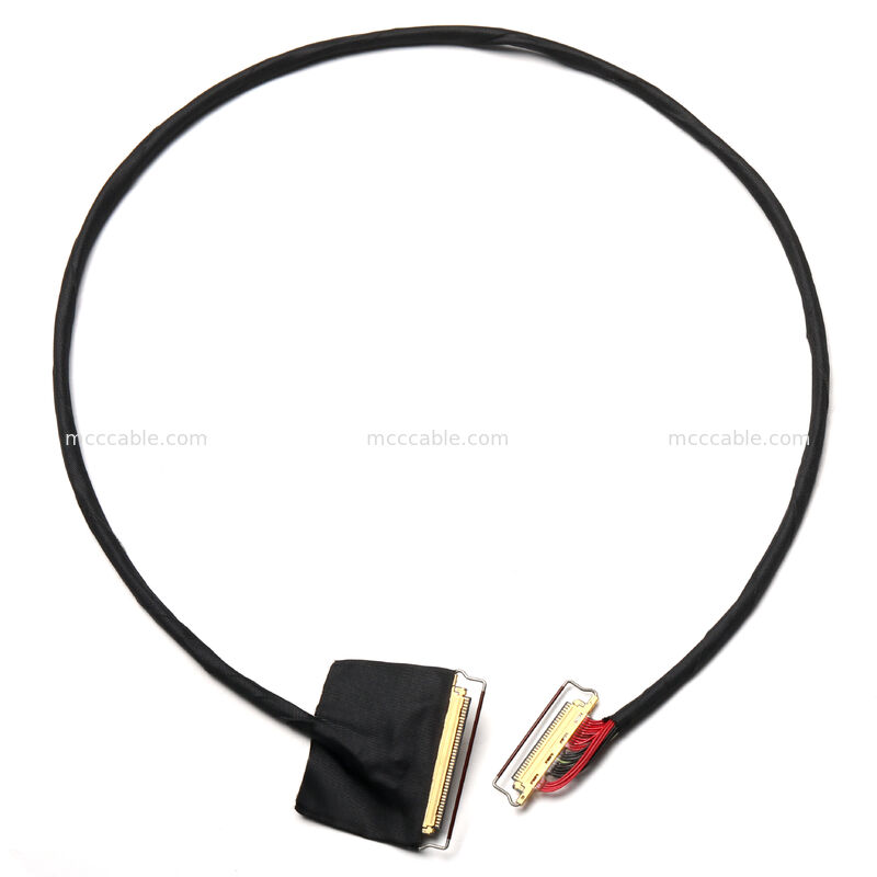 20453-030T تا 20453-040T eDP Micro Coax Cable Assembly برای صفحه نمایش LCD