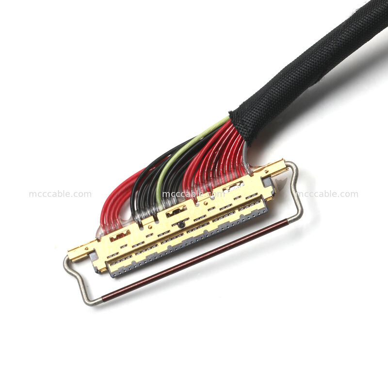 20453-030T تا 20453-040T eDP Micro Coax Cable Assembly برای صفحه نمایش LCD
