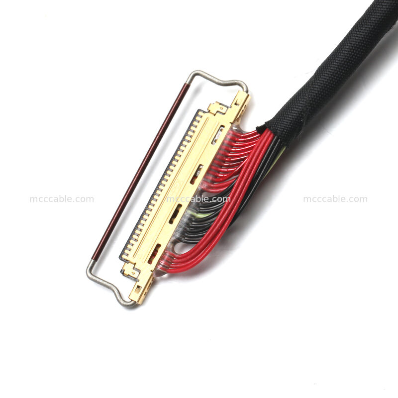 20453-030T تا 20453-040T eDP Micro Coax Cable Assembly برای صفحه نمایش LCD