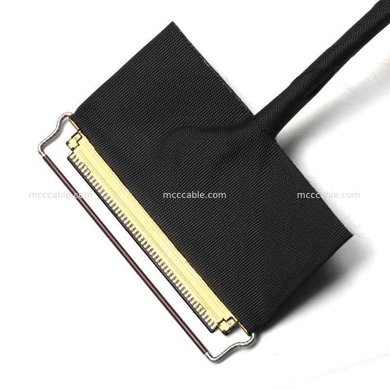 تخصیص 20453 50Pin تا 30Pin Micro Coax Display Cable Assembly برای صفحه های راننده LCD
