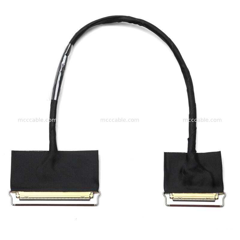 تخصیص 20453 50Pin تا 30Pin Micro Coax Display Cable Assembly برای صفحه های راننده LCD