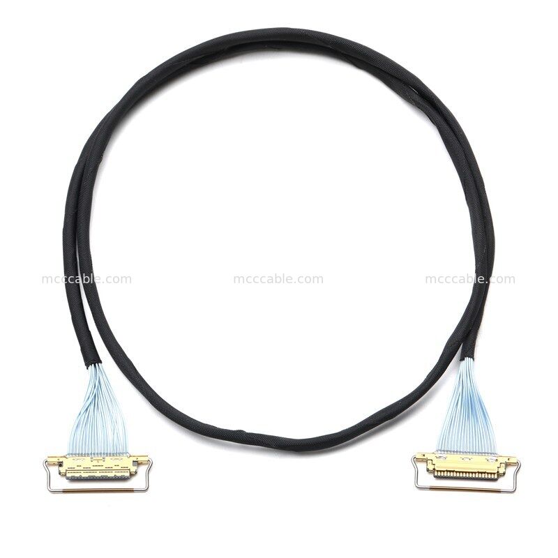 Custom Micro HDMI to Mini HDMI Micro Coax Cable Assembly for Embedded Display Systems