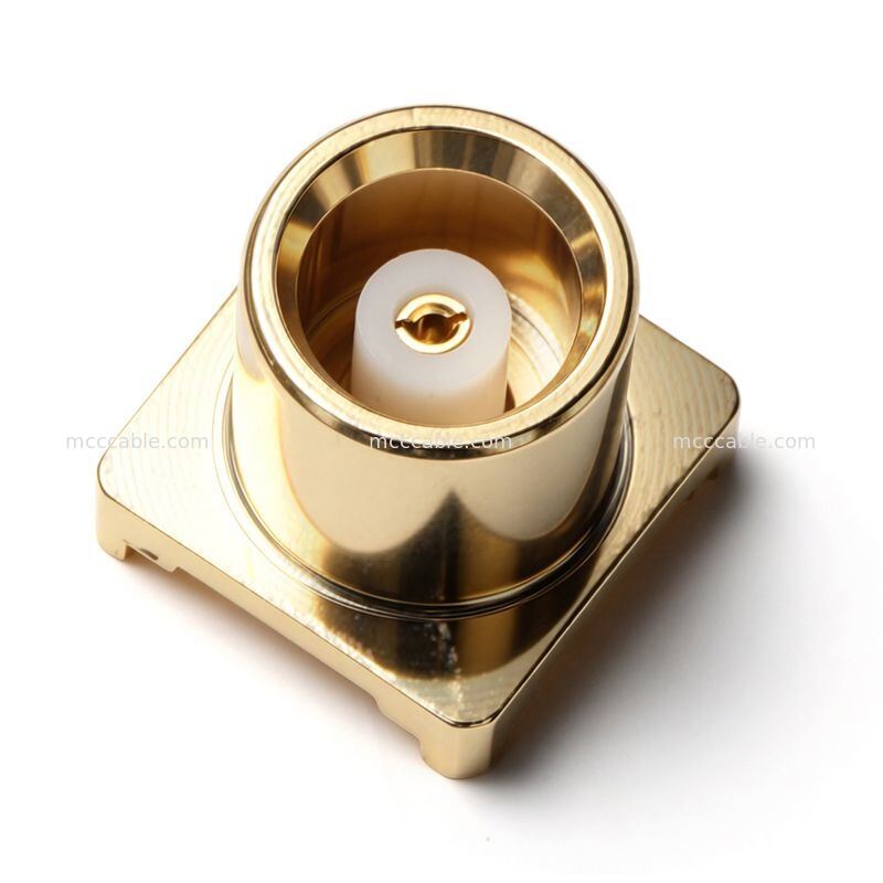 اتصال دهنده تست RF PCB نصب شده با طلای سفارشی برای سیستم های ارتباطات بی سیم
