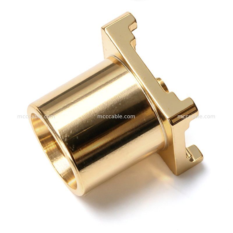 اتصال دهنده تست RF PCB نصب شده با طلای سفارشی برای سیستم های ارتباطات بی سیم