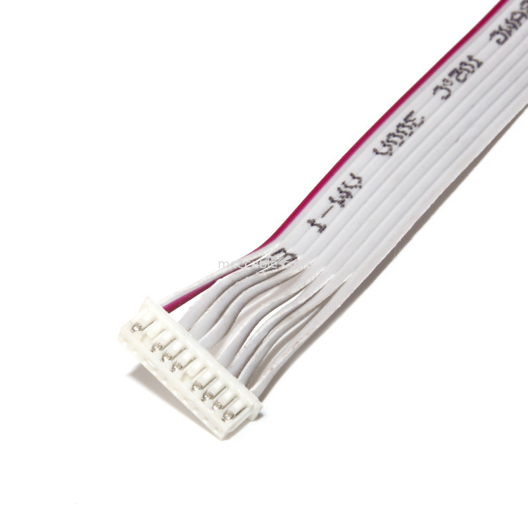 کابل روبان انعطاف پذیر تخت IDC 12 PIN DF19 تا JST RF برای کابل برق PCBA