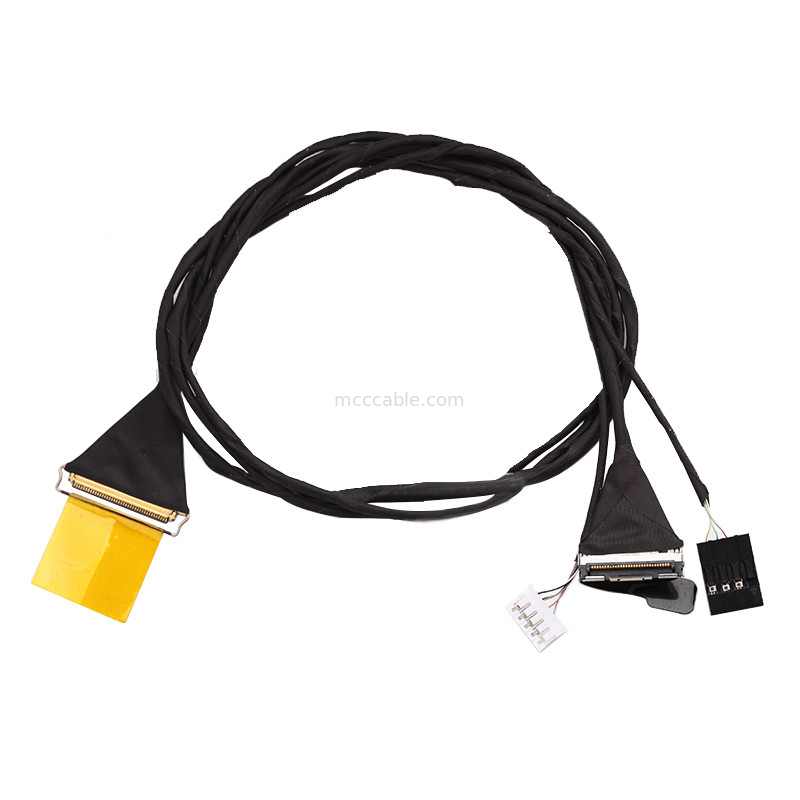 4 پین USB 20454-040t EDP کابل Lvds Jst Phr-5 کابل Lvds Backlight