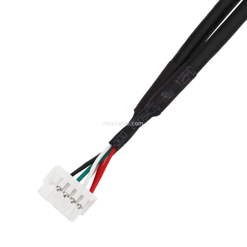 HSG 100mm Length Wire Harness Cable Assembly 2 × 5 Pin Black to PHD-2 × 5P