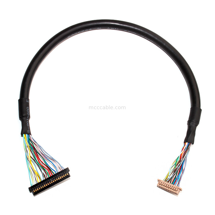 ال سی دی کانکتور LVDS Cable Assembly 1.0mm Pitch 32AWG  DF13-20DS-1.25C