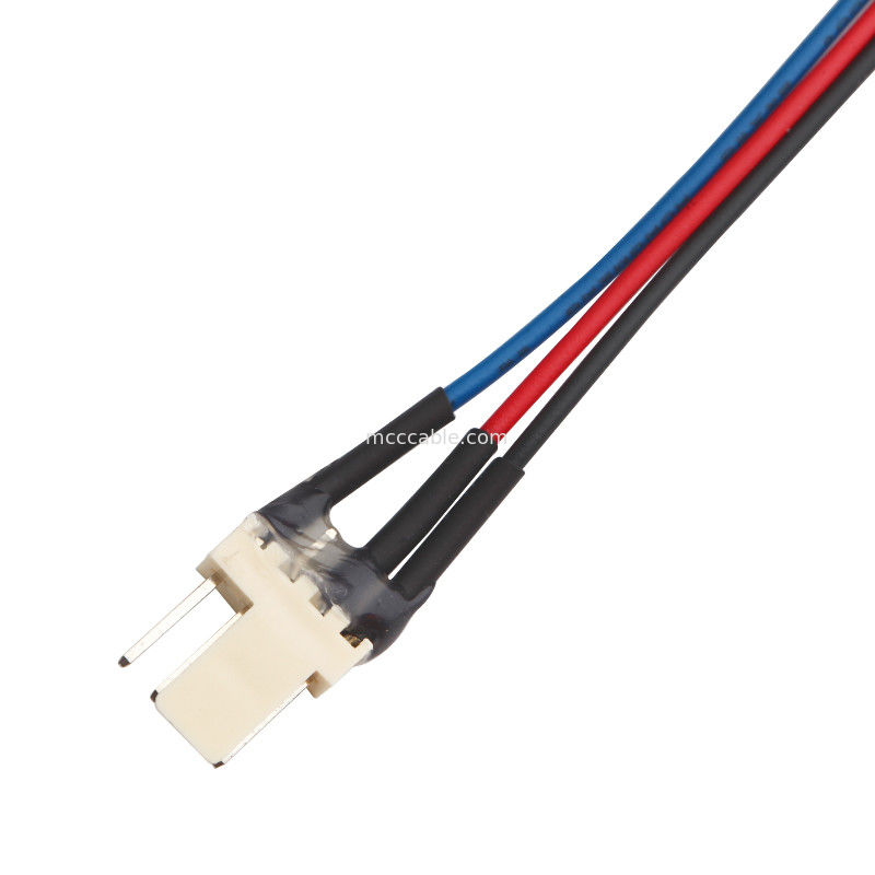 JST JH 2.5mm 4 Pin Molex 4 Wire Fan Y Cable Cable Assembly lvds 4 pin کانکتور کابل