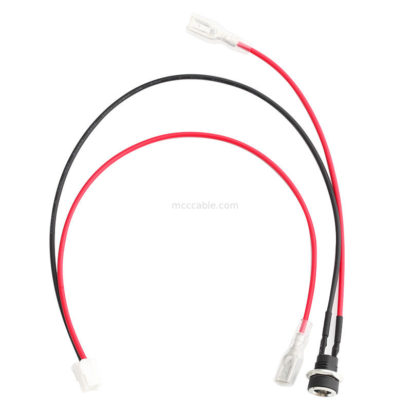 دسته سیم سفارشی HSG XAP-02V-S 2.5 PITCH به DC Plug برای برق DC 3.6 کابل گرد