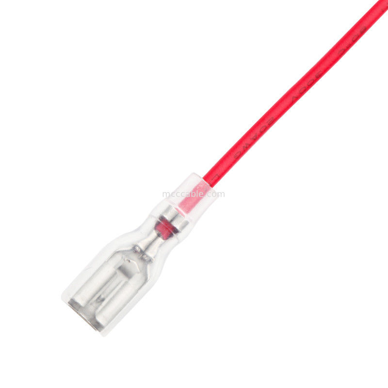 دسته سیم سفارشی HSG XAP-02V-S 2.5 PITCH به DC Plug برای برق DC 3.6 کابل گرد