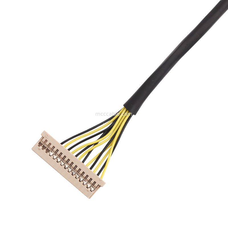 کابل مهار سیم 100 میلی متری Wl 1025h-15p To Wl 1253h-15p مونتاژ کابل Lvds