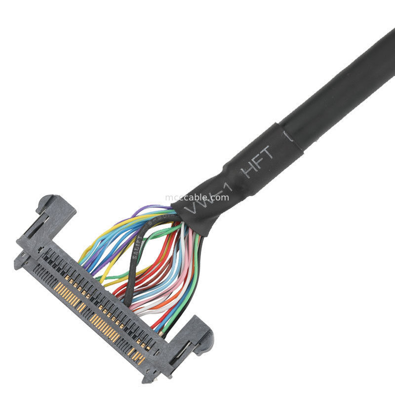 مونتاژ کابل EDP  1.25mm DF14-30S-1.25C تا JAE 0.5mm FI-RE51HL LVDS