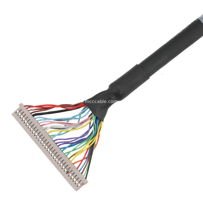 مونتاژ کابل EDP  1.25mm DF14-30S-1.25C تا JAE 0.5mm FI-RE51HL LVDS